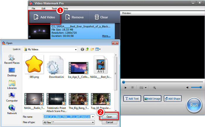 Video from watermark to how remove Watermark Remover: