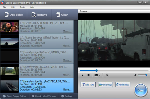 Video Watermark Pro 5.0