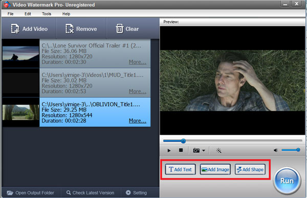 Add Text, Image, Logo Watermark to Video